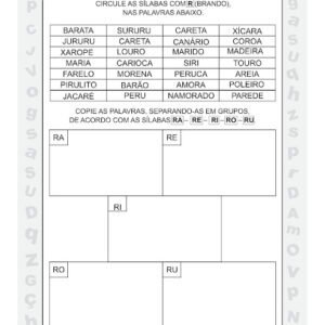 Ciranda das sílabas volume 6 pdf para baixar