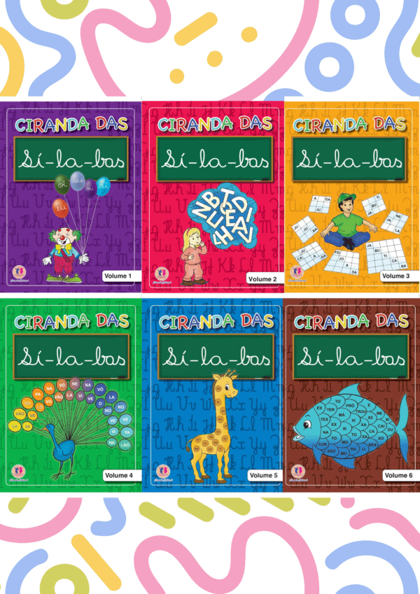 Coleção Completa Ciranda das Sílabas