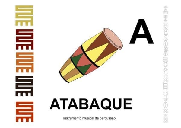 Alfabetário Africano Com Atividades