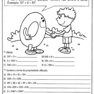 Exercícios de adição e subtração