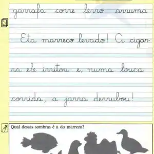 Letra Cursiva Atividades