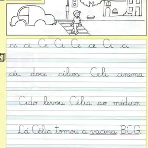 Letra Cursiva Atividades