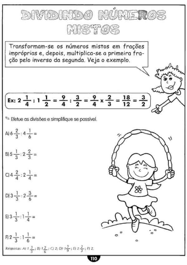 Atividades com Frações para o 4º Ano