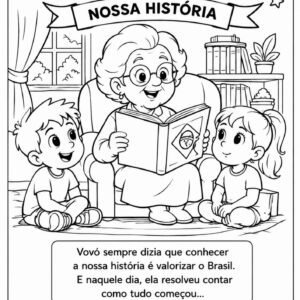 História em quadrinhos sobre a Independência do Brasil