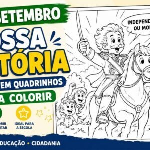 História em quadrinhos sobre a Independência do Brasil