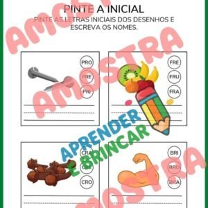 Atividades com sílabas complexas 2 ano