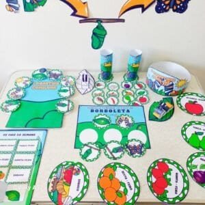 A lagartinha comilona atividades educação infantil