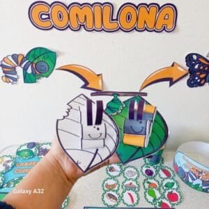 A lagartinha comilona atividades educação infantil