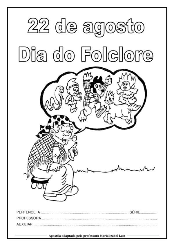 Atividades de Folclore para imprimir