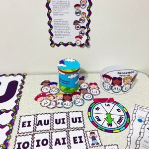 Atividades encontros vocálicos para imprimir