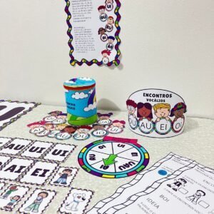 Atividades encontros vocálicos para imprimir
