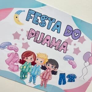 Festa do pijama infantil Decoração