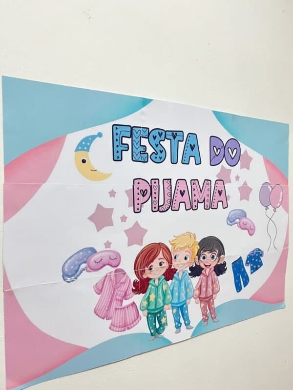 Festa do pijama infantil Decoração