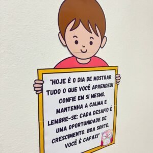Painel decorativo boa prova