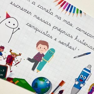 Painel Festa da caneta para imprimir