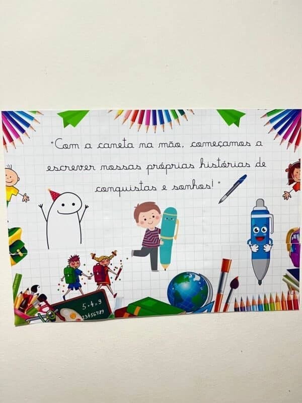 Painel Festa da caneta