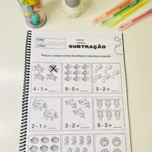 Apostila de Subtração simples