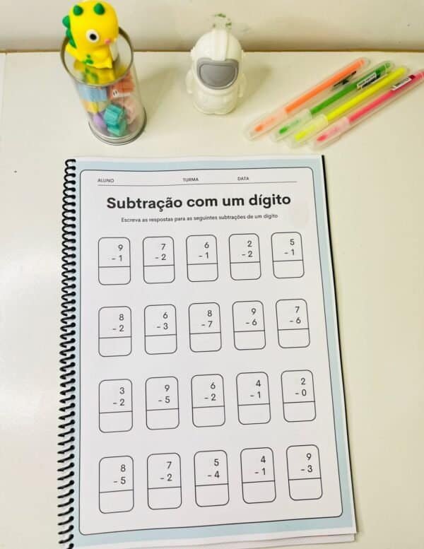 Apostila de Subtração simples