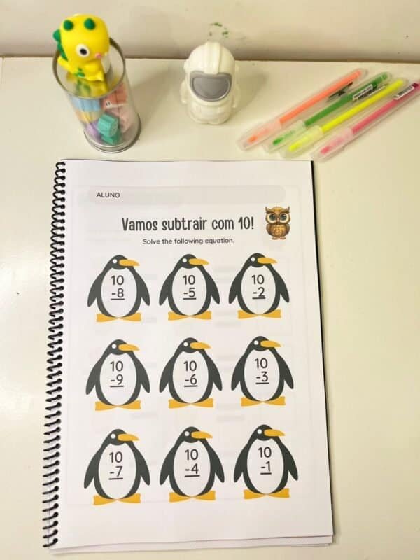 Apostila de Subtração simples