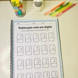 Apostila de Subtração simples