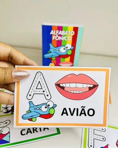 Alfabeto Fônico com caixa